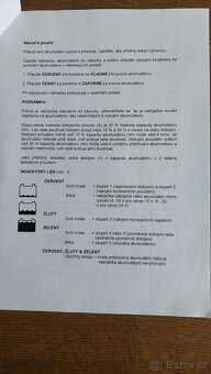 Nabíječka autobaterií - jako NOVÁ - 5