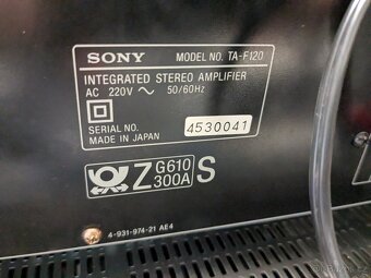 Sony TA-F120 - 5