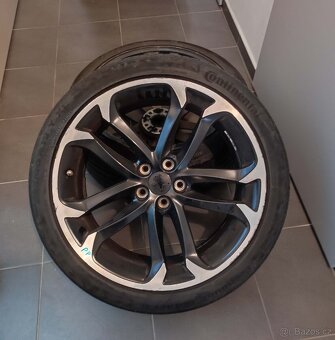 19" Alu kola original Peugeot 5x108, pneu 235/40 R19 - 5