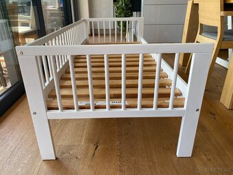 Dětská postel IKEA Gulliver 160x70cm + rošt + matrace - 5