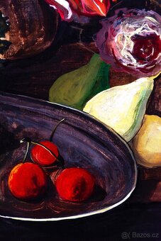 Zátiší I. , G.Siczawiňski, olej na plátně, 850× 750 mm - 5