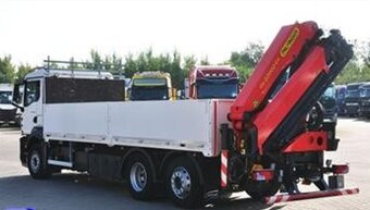 MAN TGS 26.470 - 6x2 -Valník + HR-Palfinger PK 22002 – EURO - 5