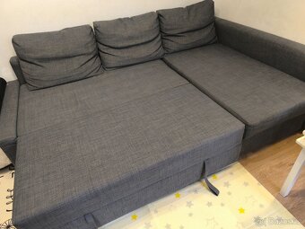 Rohová rozkládací sedačka IKEA - 5