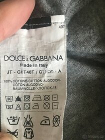 pánské originál tričko Dolce & Gabbana Steve McQueen vel.L - 5
