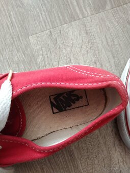 Vans dětské unisex plátěnky velikost 33. - 5