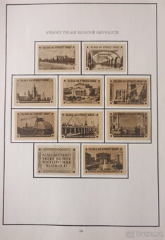 Album zápalkových nálepek 1945 - 1958 č.4 - 5