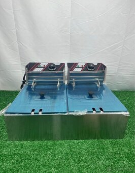 Elektrická dvojitá fritéza - 2 x 6L - 5