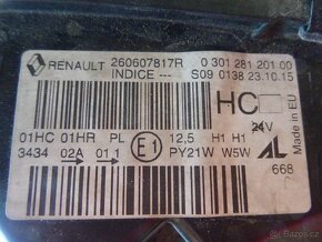 Levé Světlo Renault Captur I 2013- org.číslo:260607817R - 5