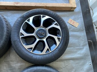 16 alu org. Fiat 500 L 5x98 mm, 4ks - 5
