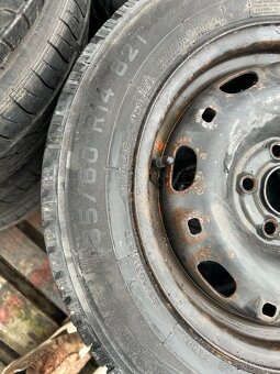 185/60 R14 Škoda Fabia zimní kola , pneu - 5