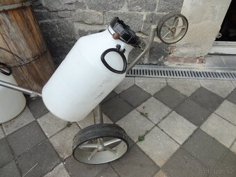 Skládací vozík. Nerez. - 5