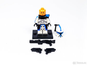 Custom LEGO Star Wars minifigurka 501st Clone Trooper (P1) - 5