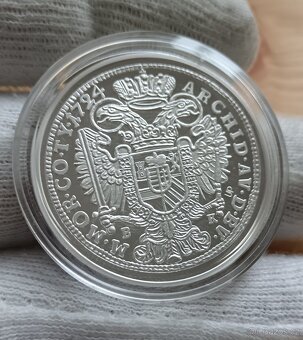 Stříbrné Půltolary - Replika -Proof provedení - 5