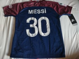 Messi dětský fotbalovy dres PSG vel.128, dítě 6-8 let - 5