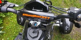 Nová modrá benzinová čtyřkolka 49ccm - 5