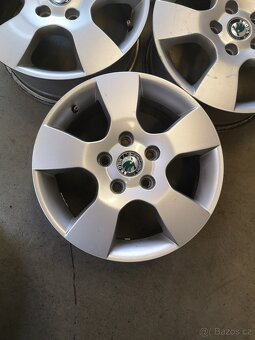 Alu kola 5x112 r15 Škoda - 5