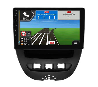 10" Android 13/14 Peugeot 107, Citroen C1, Toyota Aygo - 5