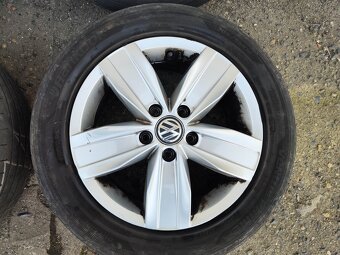 16"letní alu sada Bendigo 5x112 origo Caddy Golf 7 6 Touran - 5