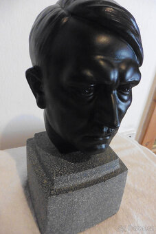 ADOLF HITLER velká busta 32cm/7,5kg signována - 5