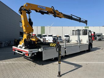 DAF LF320 4x2 - valník s hydraulickou rukou - 5