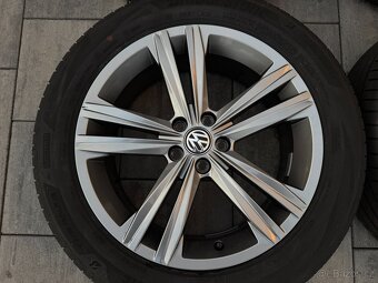 Originál alu kola VW T-Cross 5x100 R17 léto zánovn - 5