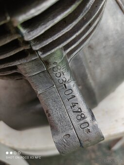 JAWA 250/353 r.v. 1955 -  půlbuben - motor - 5
