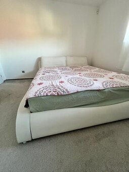 Postel 180×200, čelo pravá kůže - 5