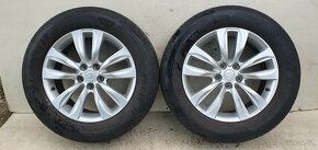 Originální Alu kola Kia Sorento 18" 5x114,3, pěkné Good Year - 5