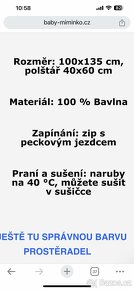 Nové dětské povlečení + prostěradlo - 5