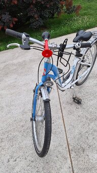 Prodám Dětské KOLO 24'' PUKY MODRÉ a RÚŽOVÉ JAK NOVÉ - 5