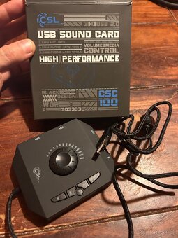 Zvuková karta CSL CSC 100 externí - 5