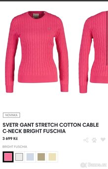 Svetr Gant s copánky Nový - 5