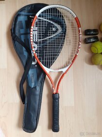 TENISOVÝ SET HEAD PROFI-RAKETA,MÍČE,TAŠKA,BOTY- PC=14.490,- - 5