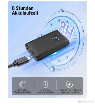 Bluetooth 5.0 Vysílač Přijímač - Audio - 5