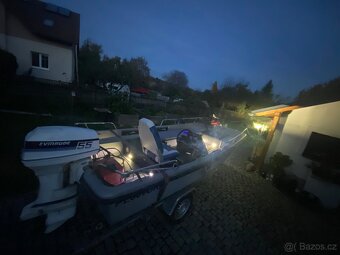 Clun lod boston whaler 13" nepotopitelná lod rybařský clun - 5