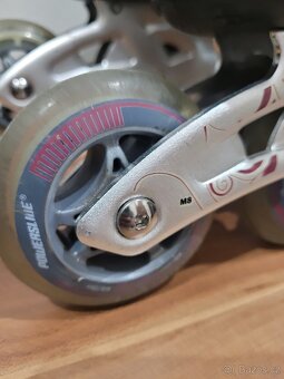 Pěkné inline kolečkové brusle Powerslide phusion 38/39 - 5