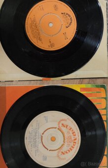 Gramofonové SP desky, vinyly, celkem cca 150 ks - 5