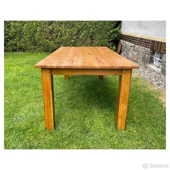 Masivní dubový jídelní stůl 200×100 cm – Nick - 5
