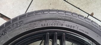Alu kola RIAL (Porsche design) 5x120 r19 vč. dvou sad pneu - 5