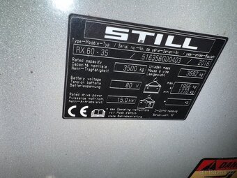 El. VZV Still RX 60-35 r.v. 2016 s pozicionérem - 5