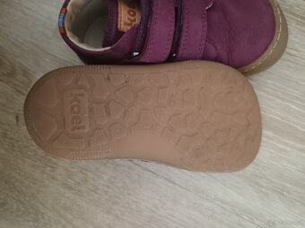 Barefoot dětské kotníkové boty Koel - Don 2.0 Bordo vel. 23 - 5