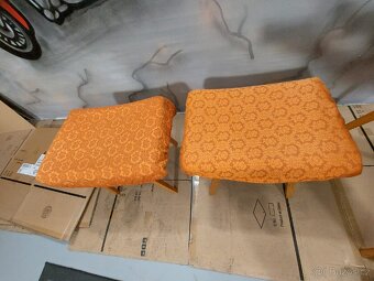 2 retro taburet Brusel. - 5