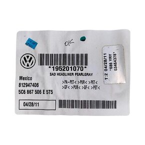 Stropnice šedá 5C6867506E VW Jetta 4 6Z r.v. 2011 - 5