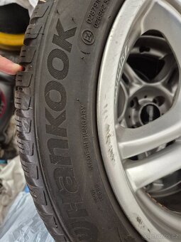 Kola 15" 4x100 Zender disky 7Jx15 zimní Hankook W452 - 5