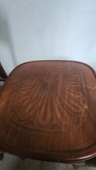 REZERVACE- 4x kvalitní židle značky TON - Thonet - 5