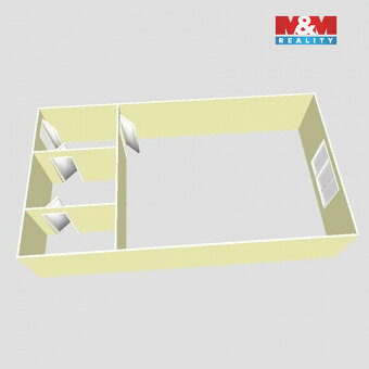 Pronájem bytu 1+kk, 34 m², Kopřivnice, ul. Pod Morávií - 5