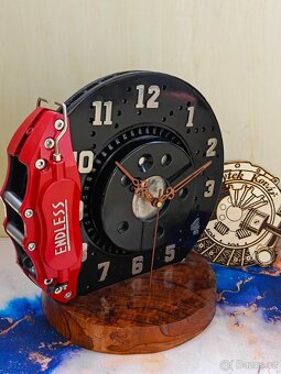 Hodiny z brzdového kotouče - Autonábytek Kovář - 5