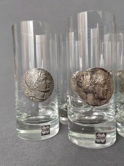 Krásná sada sklenic z foukaného křišťálu od Nastal (Německo) - 5