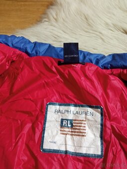 Péřová bunda ralph lauren VEL. 6-12 MES. - 5