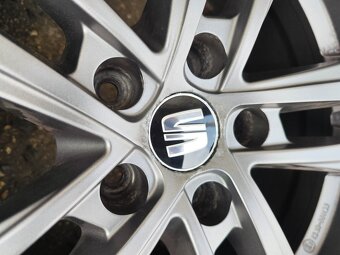 17"zimní alu sada 5x112 origo Tarraco Kodiaq Tiguan 2 215/6 - 5